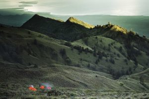 Campement au Rinjani