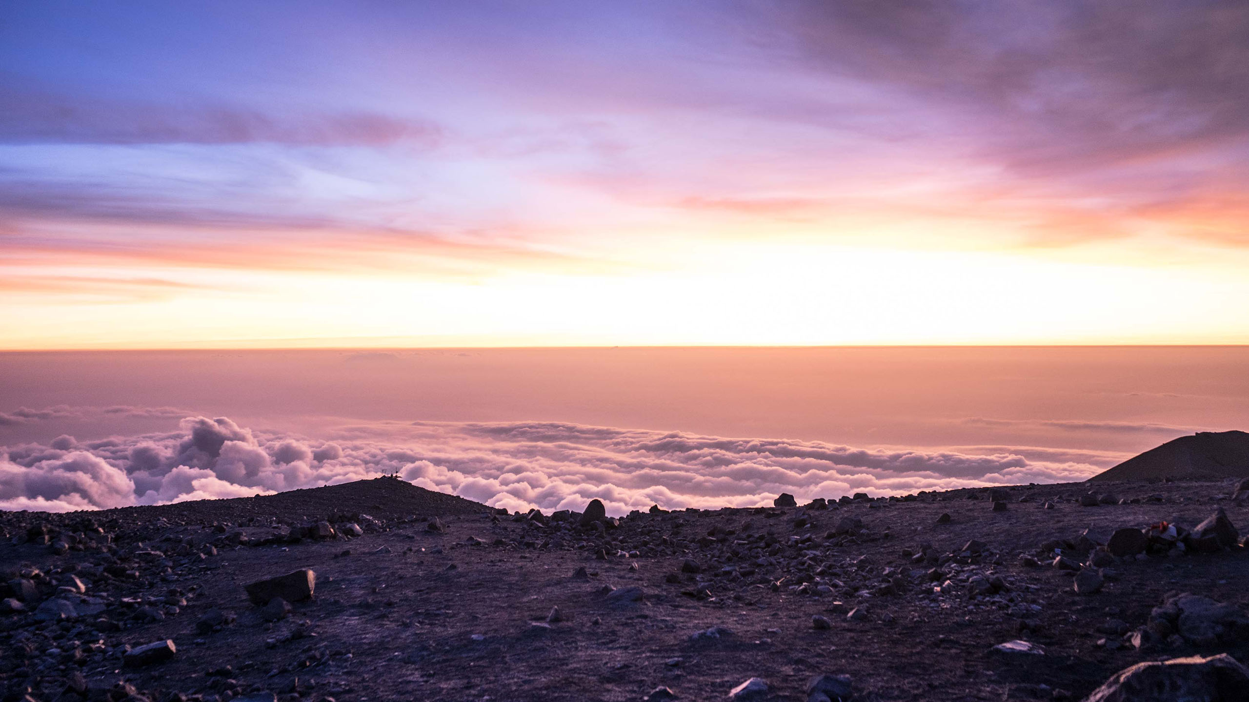 Le sommet et le Mahameru — le toit de Java, quand il s'ouvre