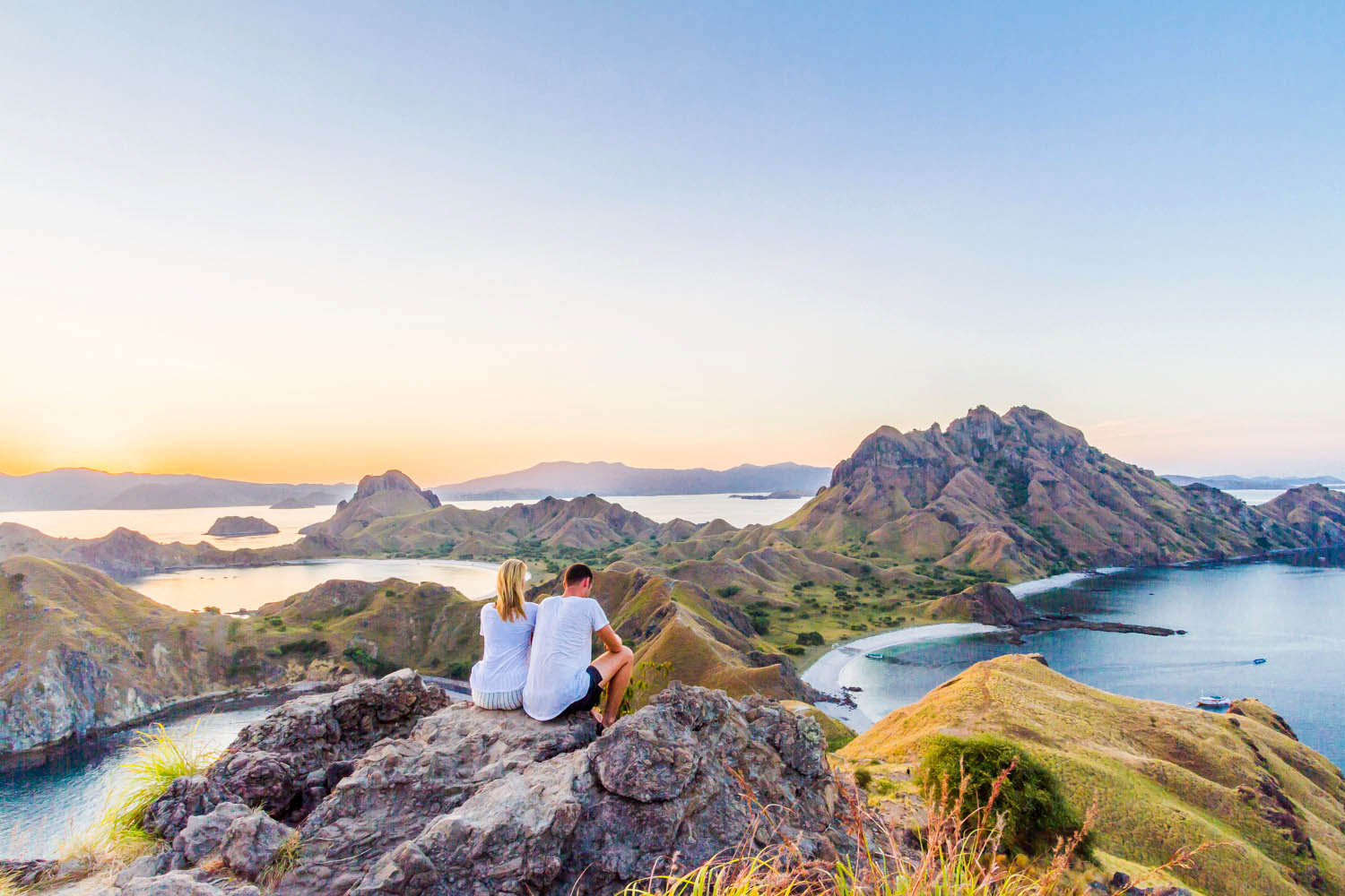 Padar en couple, Archipel Komodo