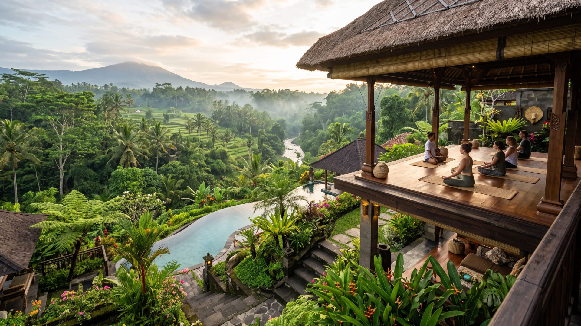 Lieu de retraite yoga et bien être à Bali