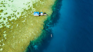 kayak aux Togean en Indonésie