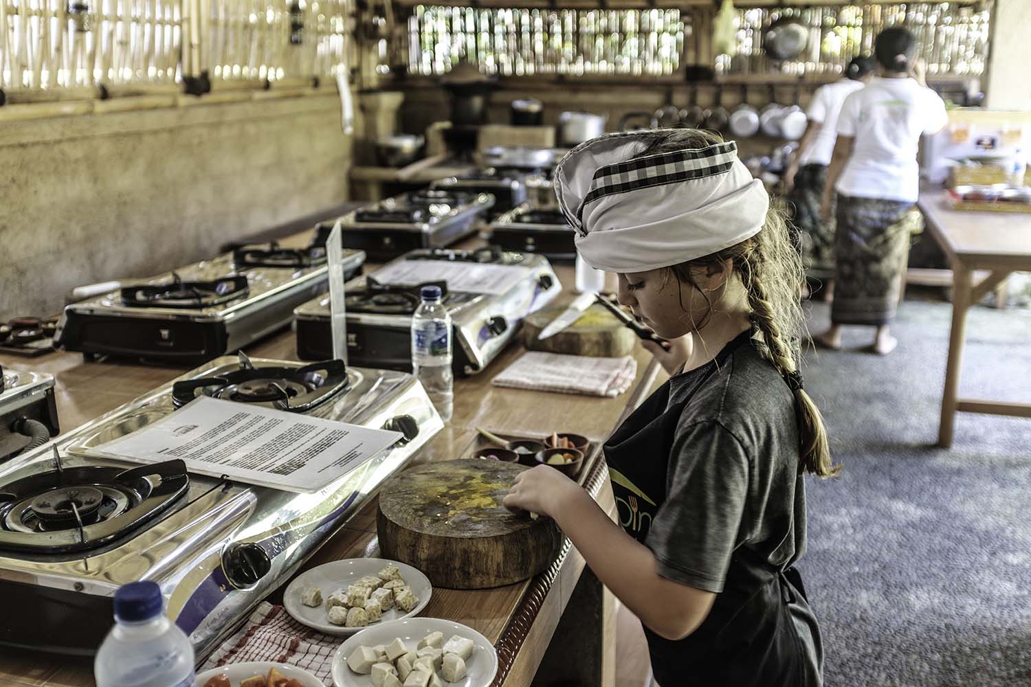 Bali, cours de cuisine en famille, ubud
