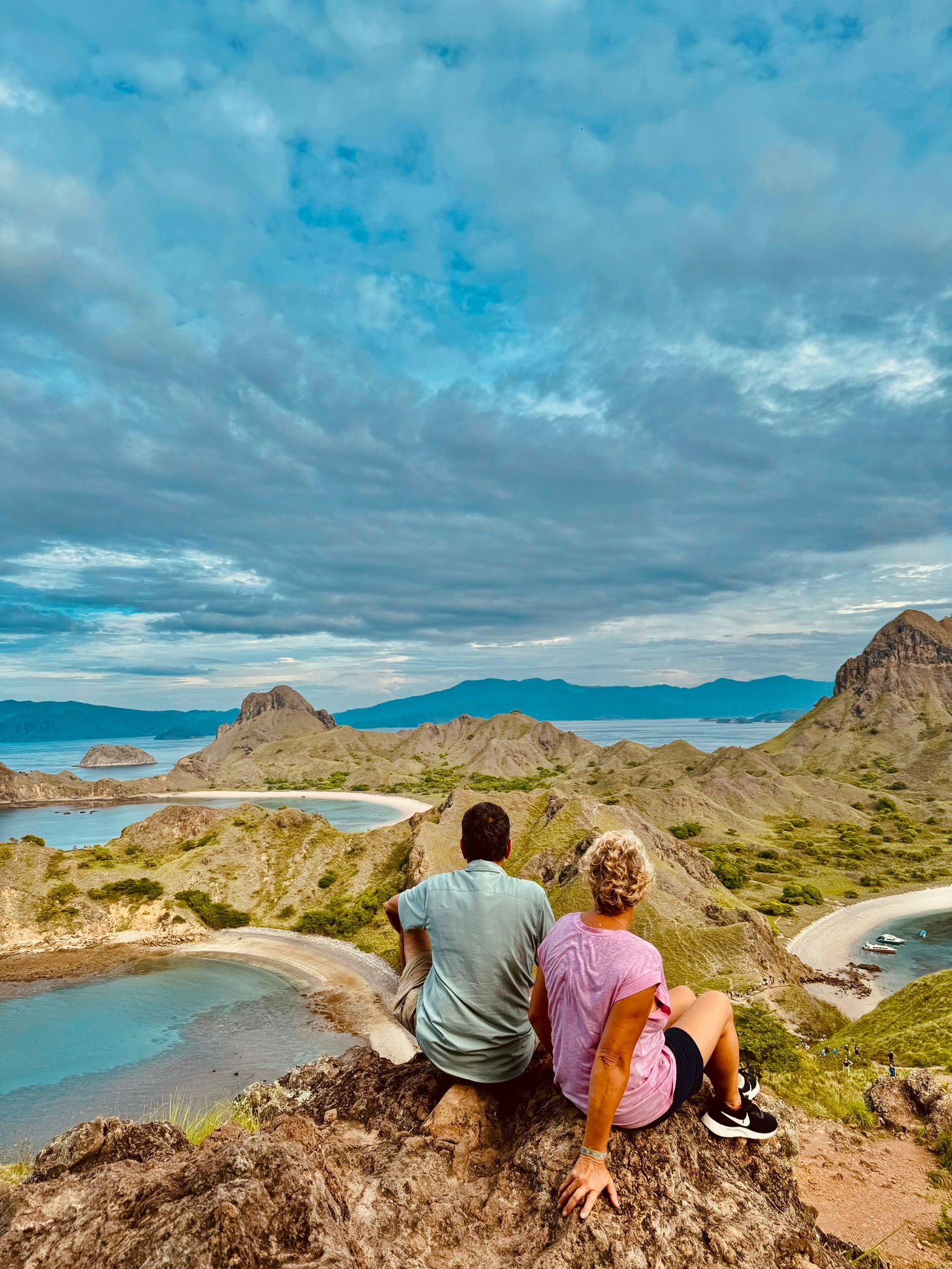 Voyageurs à Padar