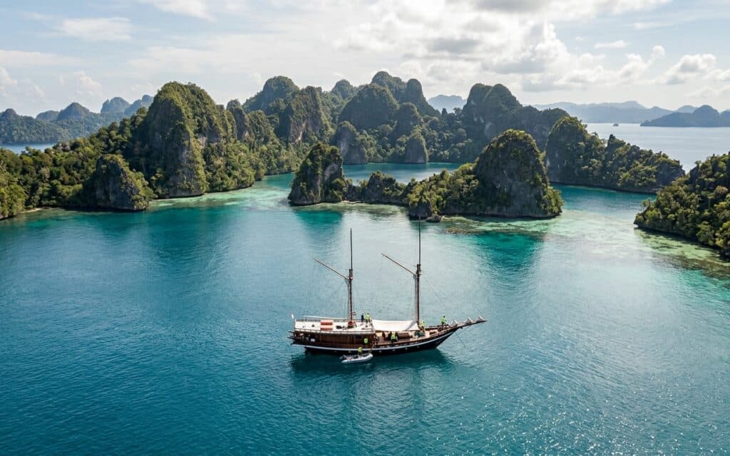 Bateau croisière Misool
