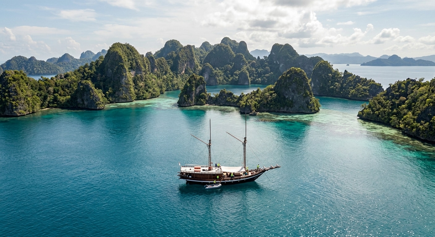 Bateau croisière Misool