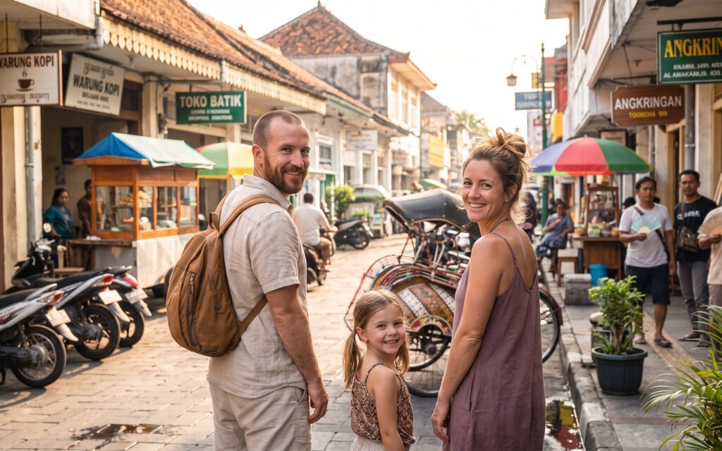 Voyageurs à Java