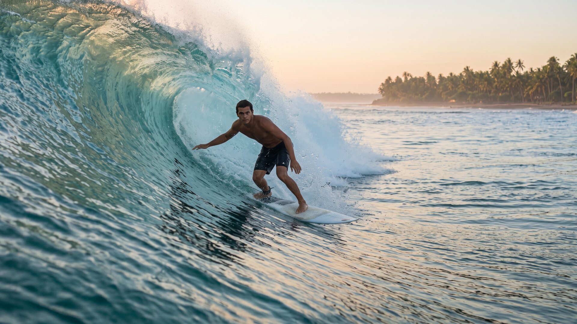 Le surf et l'océan — la vie sur la planche