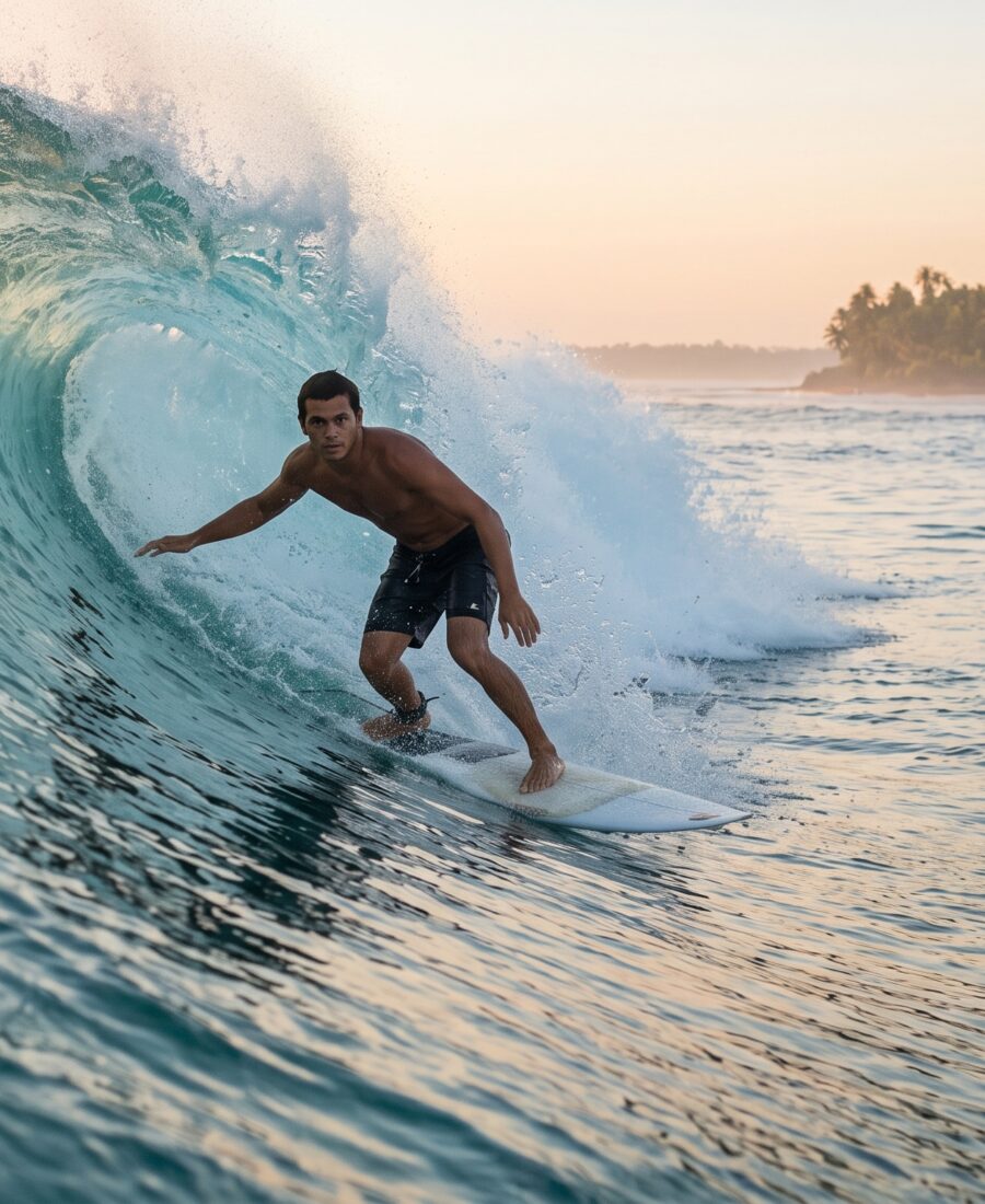 Surf à Lakey Peak - *le temple du surf indonésien*