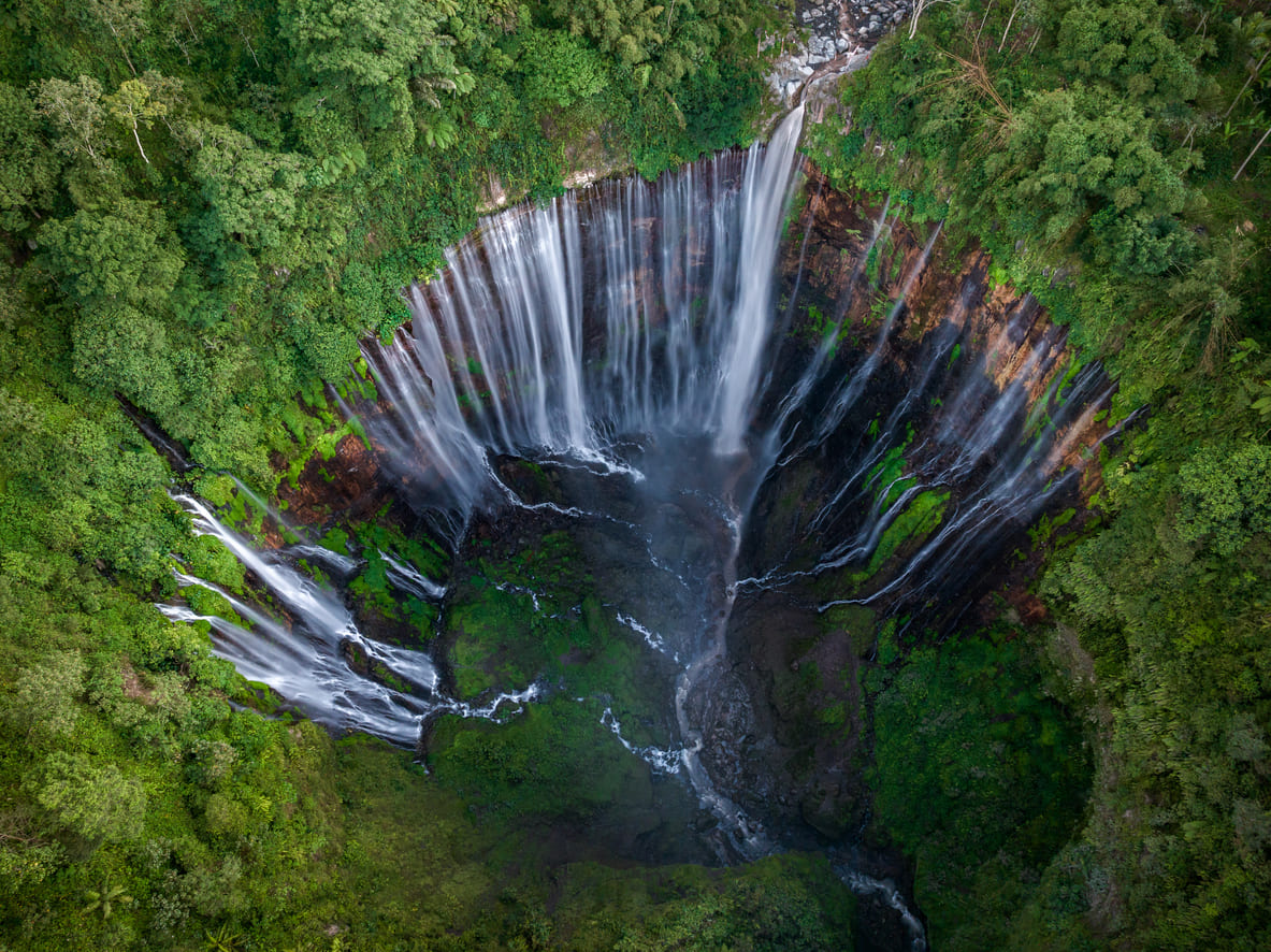 Cascade Tumpak Sewu à Java