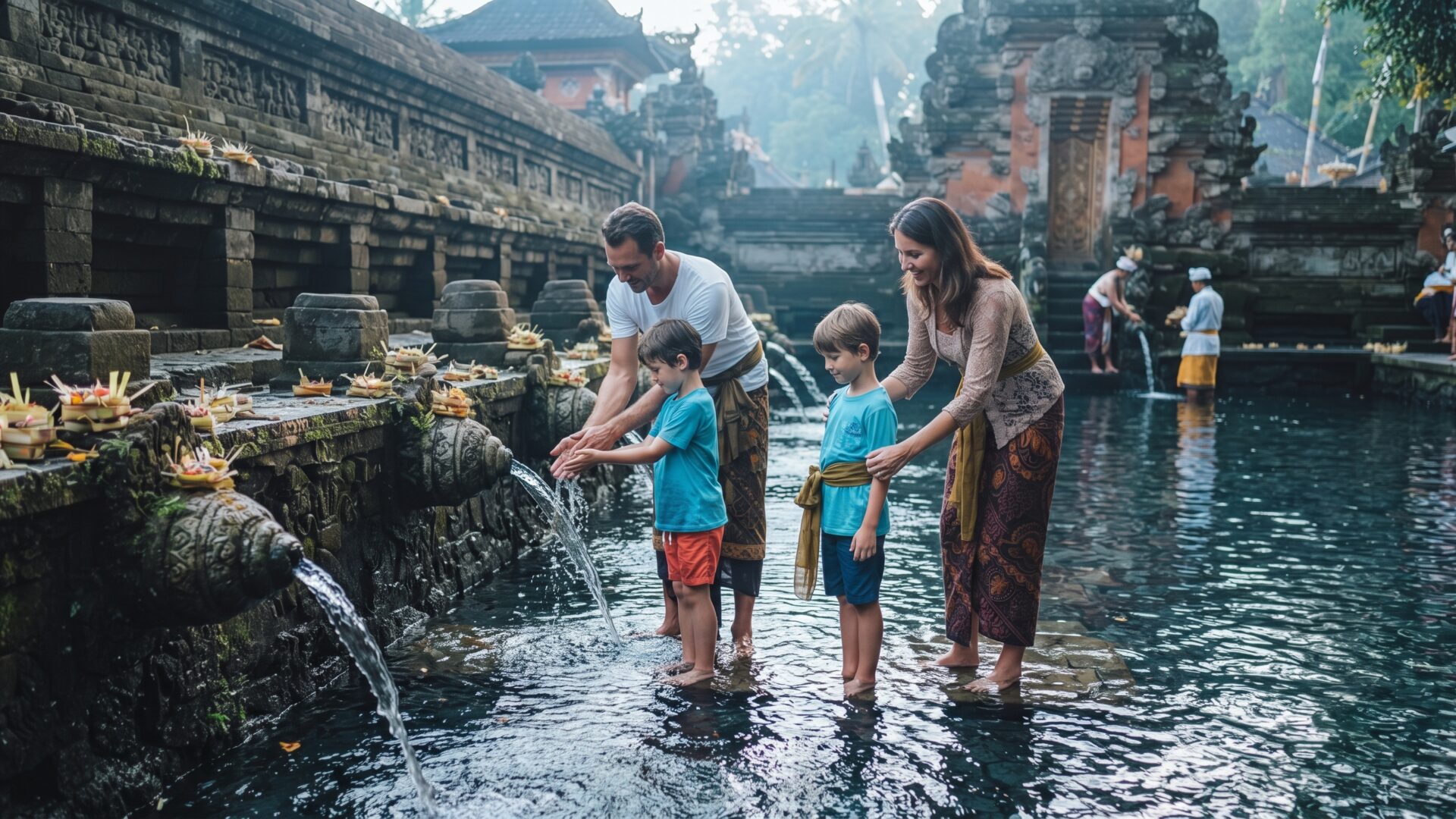 Le rituel balinais : melukat, pemangku et Nyepi